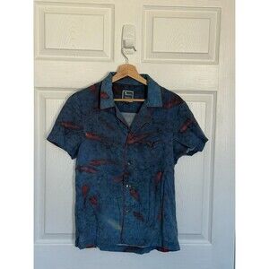 Tombolo Collab Men’s Multicolor Short Sleeve Button Down Shirt Size XS